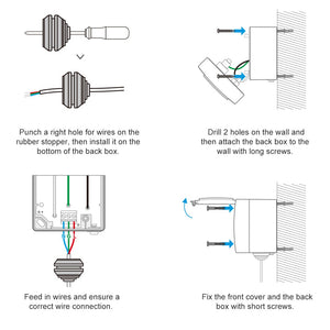 Outdoor Smart Power Socket + Waterproof Case